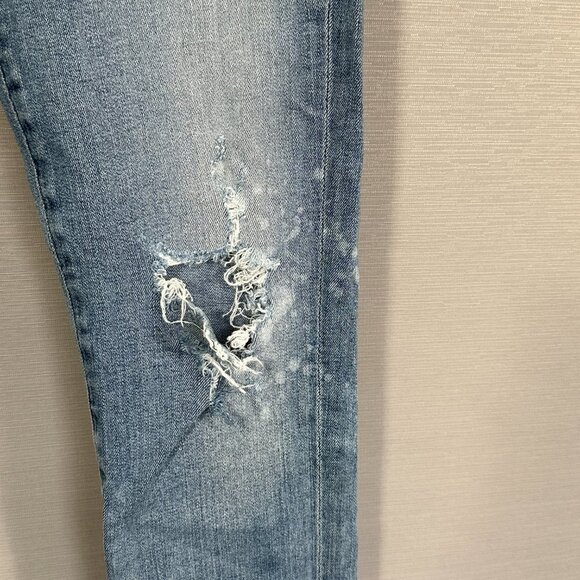 Citizens of Humanity Jeans Womens 28 Rocket Crop High Rise Skinny Distressed - Picture 5 of 16